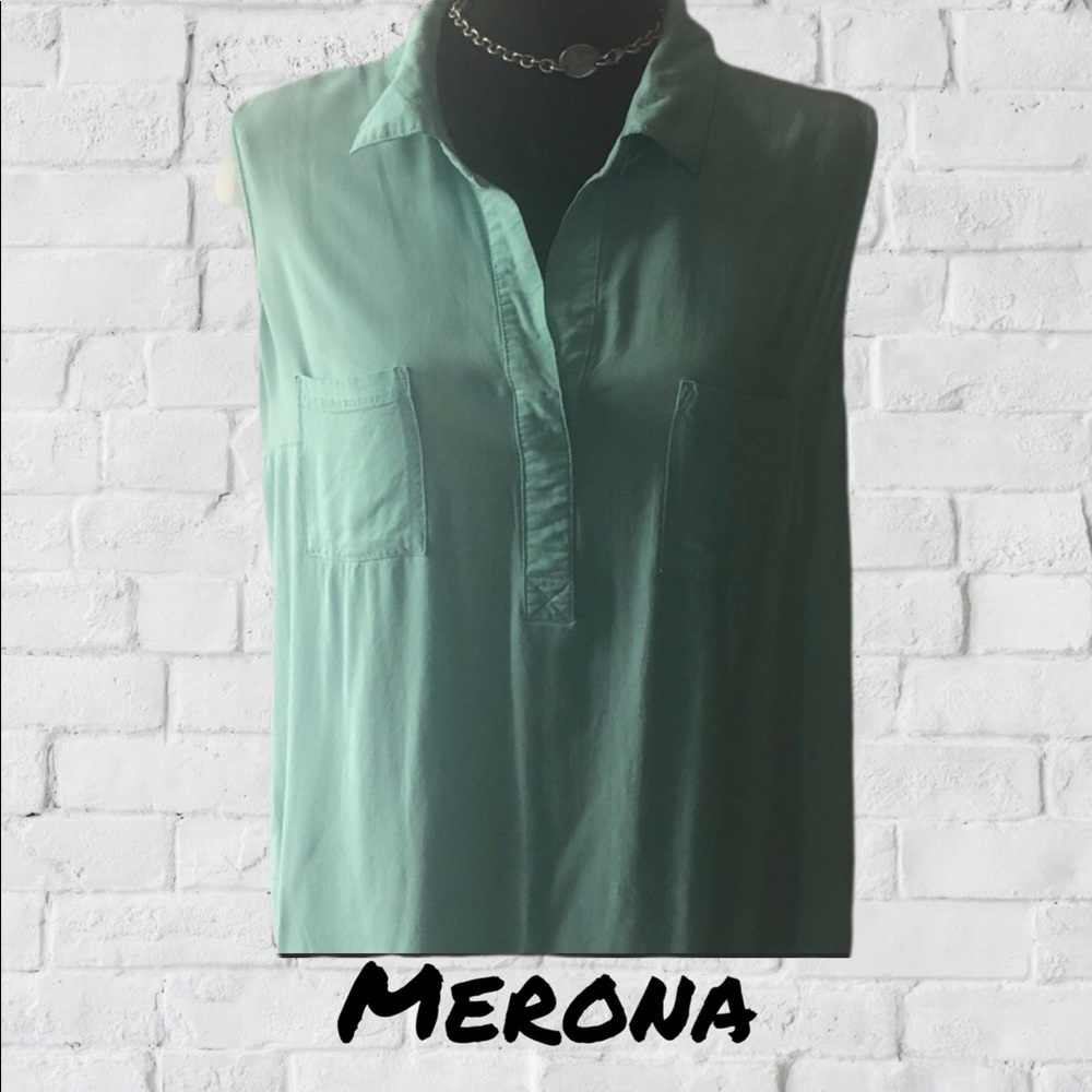 Merona - Aqua Sleeveless Top